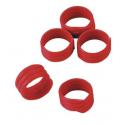 6006018 anelli identificativi galline rosso