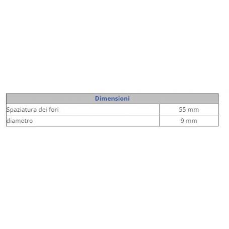 3955183 supporto succhiotti 45 gradi dimensioni