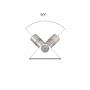 3955196 tubo calata 2 manicotto 75cm