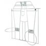3977144 capannina per vitelli calfhouse con recinto porta secchi