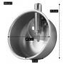 3955218 abbeveratoio vaschetta rotonso antispreco suini
