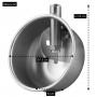 3955219 abbeveratoio vaschetta rotonso antispreco suini misure