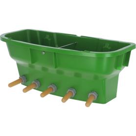 Abbeveratoio con 5 tettarelle per vitelli