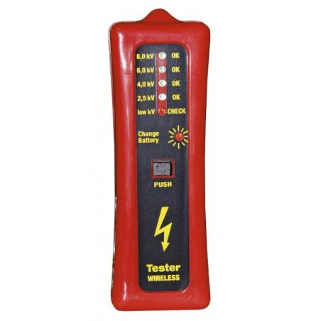 Electrical voltage indicator tester without pickets