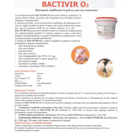 BactivirO2 sanitizing against viruses