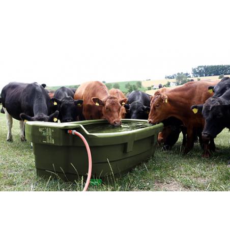 Feeder with grazing tank
