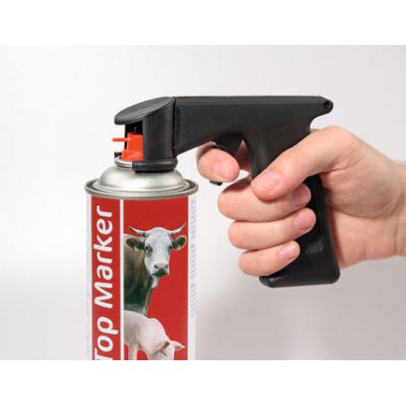 Handle for spray cans